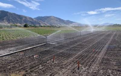 Earl Creech / UPR Utah farm irrigation system