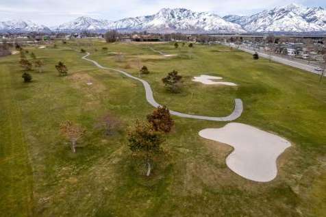 (Trent Nelson | The Salt Lake Tribune) Murray Parkway Golf Course on Saturday, April 1, 2023.