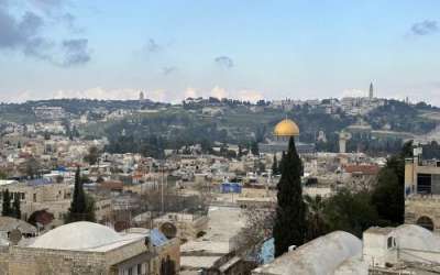 The Old City of Jerusalem on March 26, 2023. (Ben Winslow / FOX 13 News)